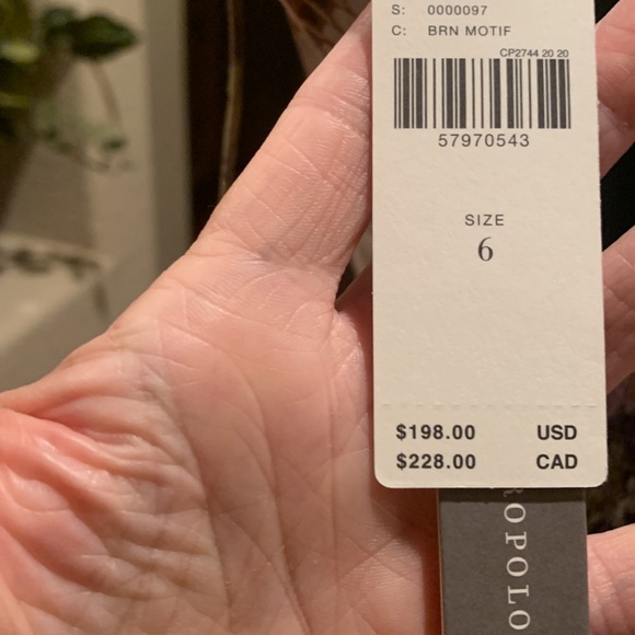 Incredible Anthropologie Maxi Dress in a deep cream/taupe color w/floral panels. - Picture 3 of 4